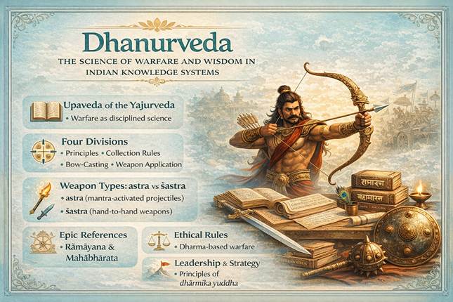 Dhanurveda: The Science of Warfare and Wisdom in Indian Knowledge Systems