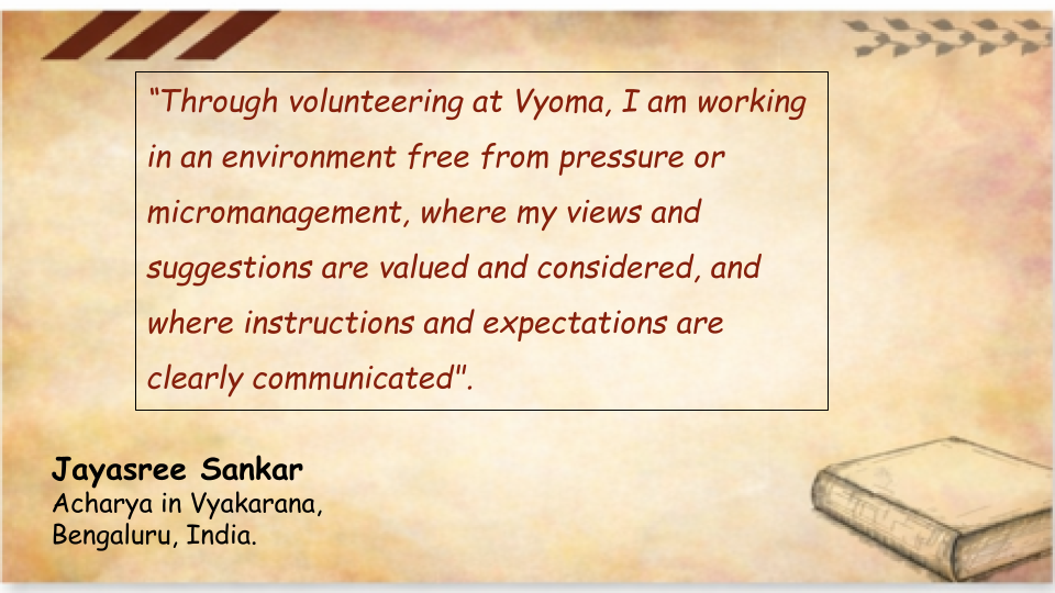 Volunteer info for Vyoma.org (2)